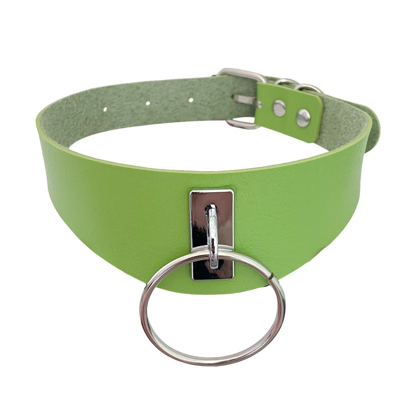Personality Hip Hop Punk Trend Leather Rings