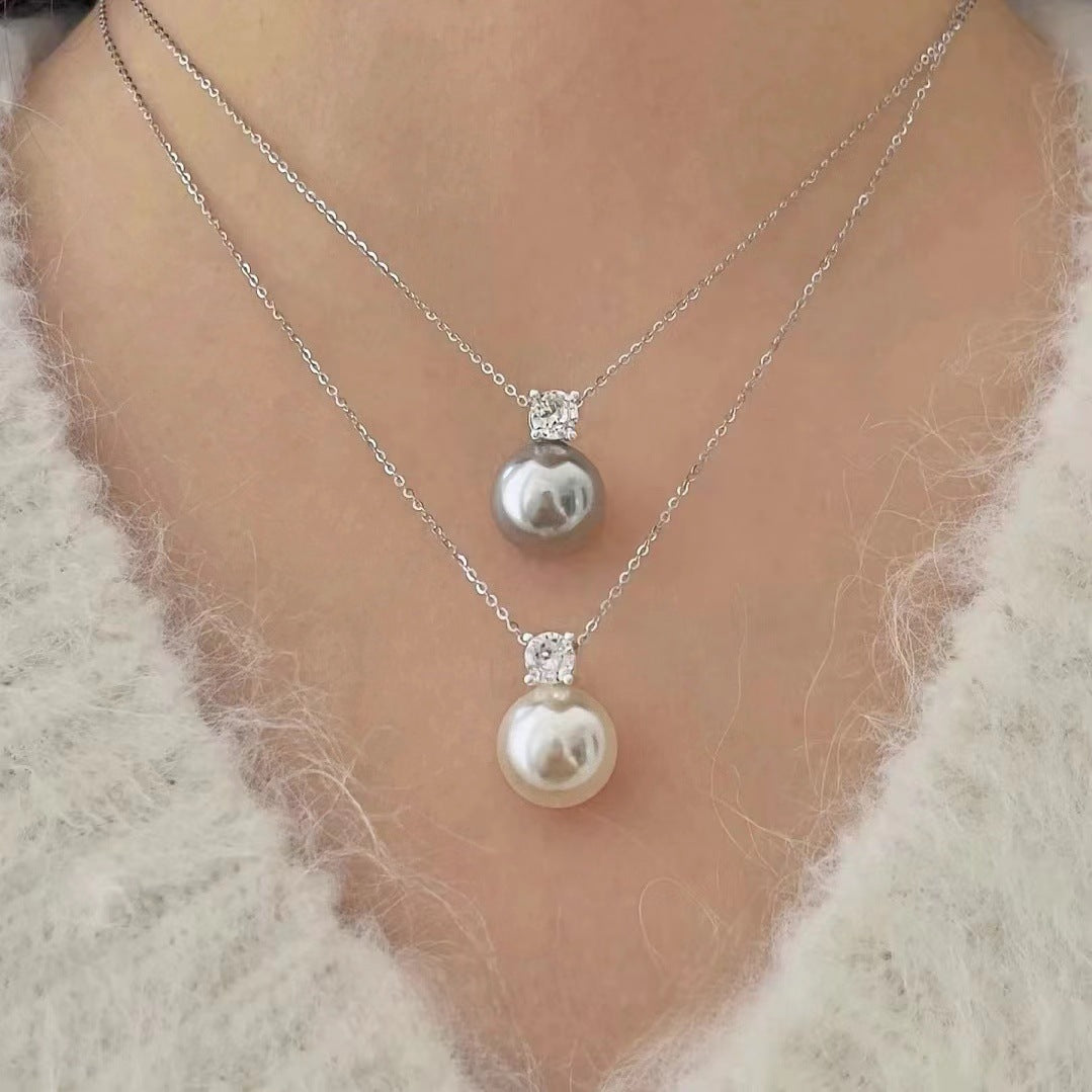 Diana Pearl Suit Highlight Niche Design Necklaces