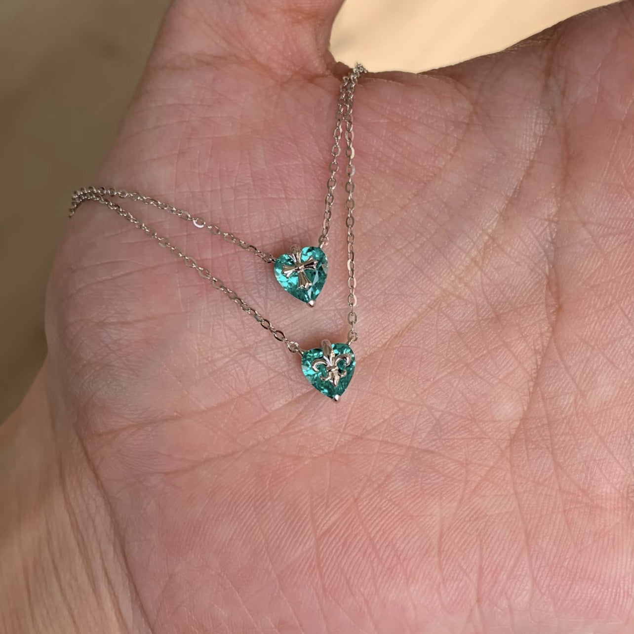 Summer Cool Light Luxury Advanced Clavicle Necklace