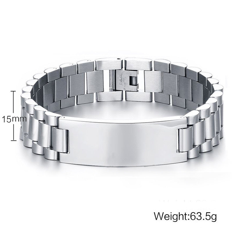 Charming Popular Cool Men's Stainless Steel Bracelet