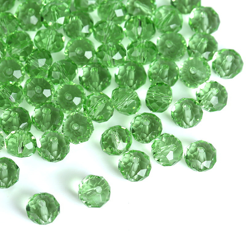 Electroplating Aurora Magic Color Glass Crystal Beads Scattered Jewelry Accessories