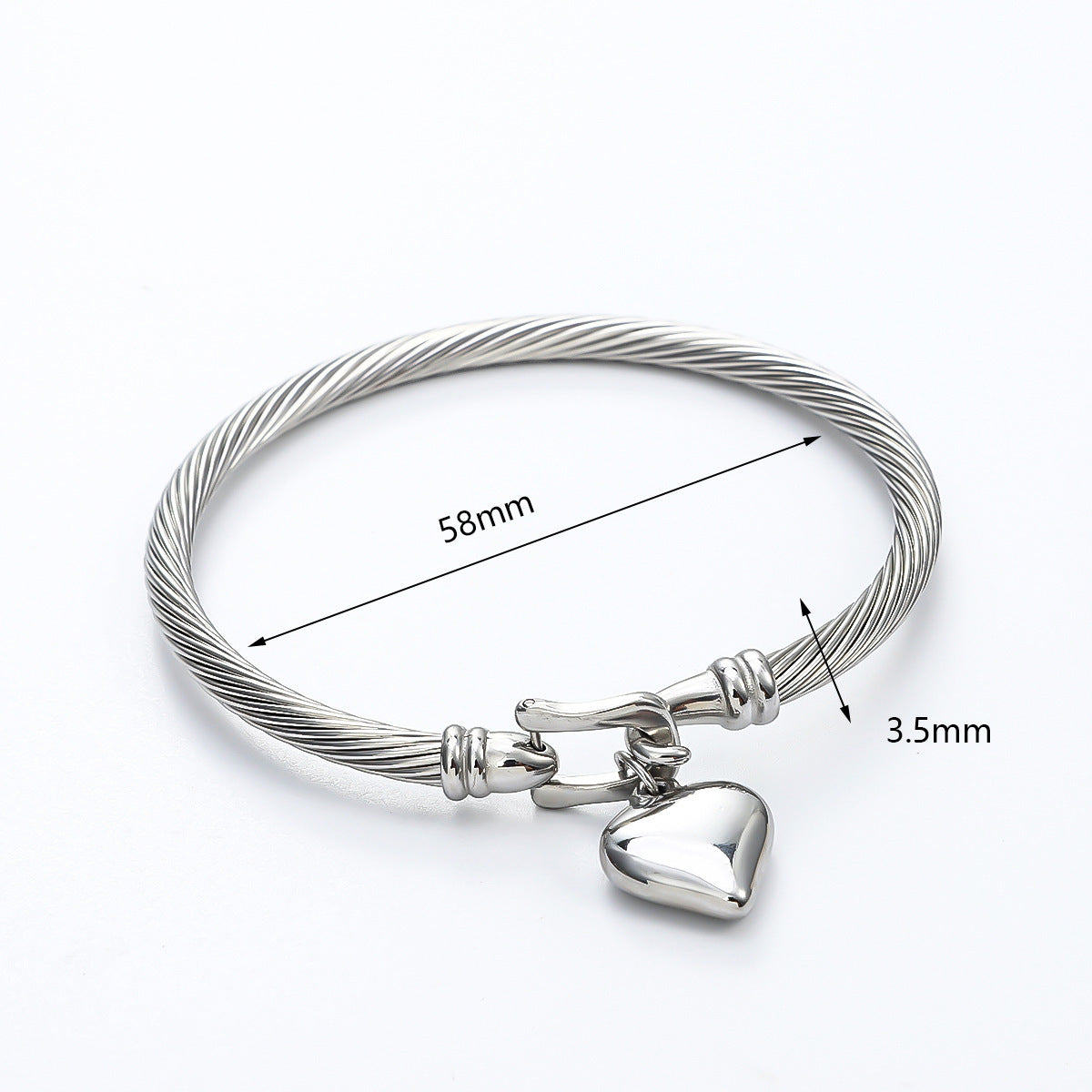 Titanium Steel Stainless Real Gold Furnace Bracelets
