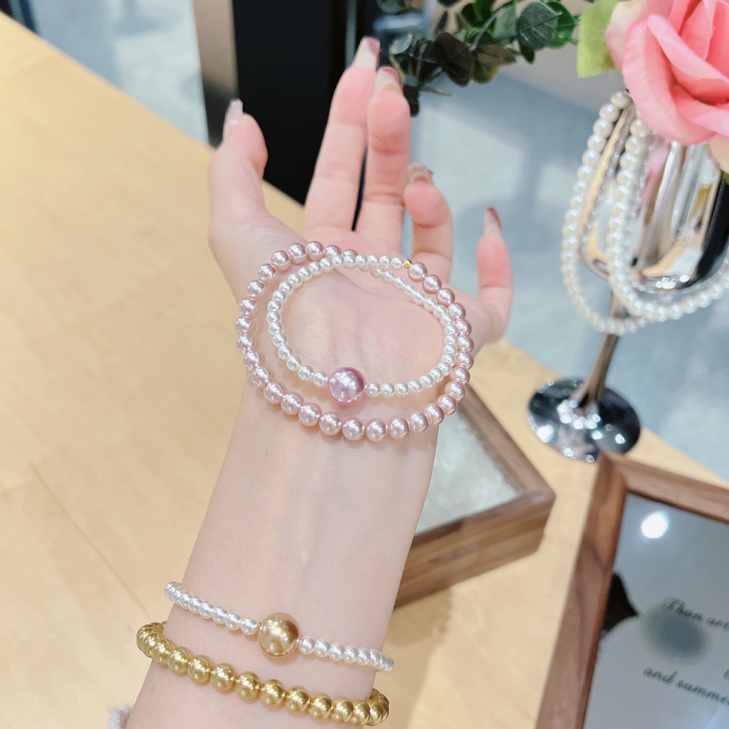 Women's Pearl Series Classic High-grade Temperament Style Bracelet