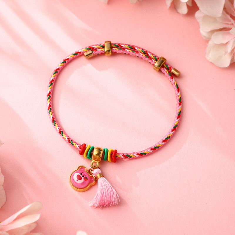 Children's Hundred Dragon Boat Festival Colorful Braided Rope Batches Of Goods Bracelets