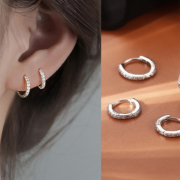 Female Simple Wind Ear Clip Refined Earrings