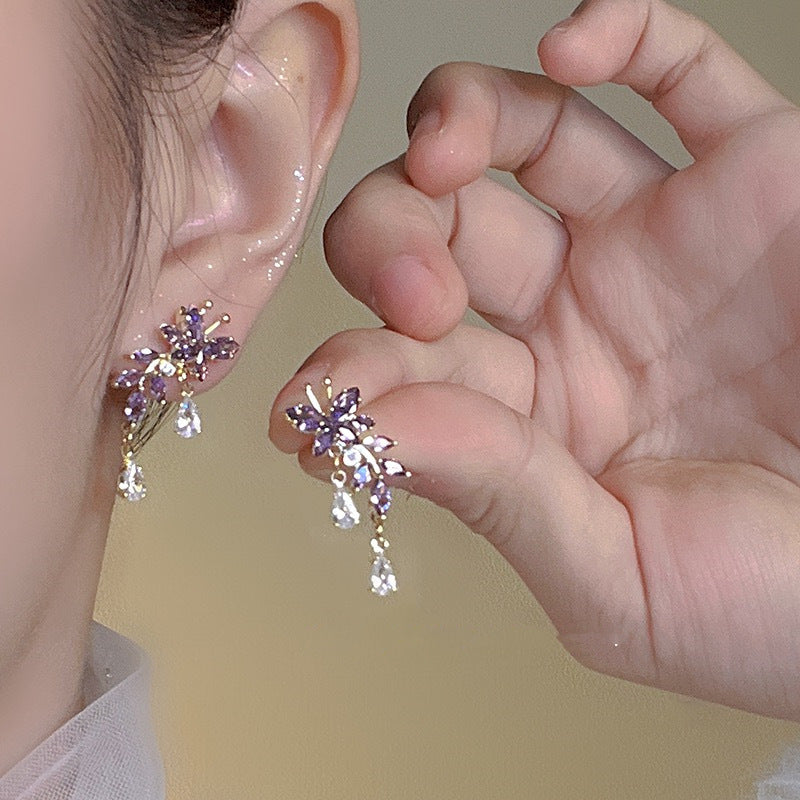 Women's Fashion Temperament Wild Without Piercing Mosquito Coil Earrings