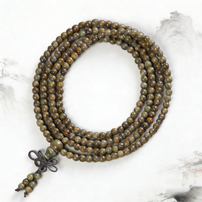 South American Boxwood Beads Golden Sandalwood Ebony Ethnic Style For Bracelet