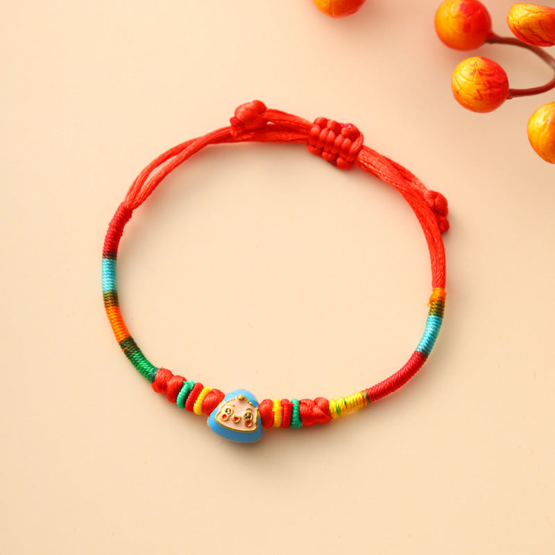 Children's Hundred Dragon Boat Festival Colorful Braided Rope Batches Of Goods Bracelets