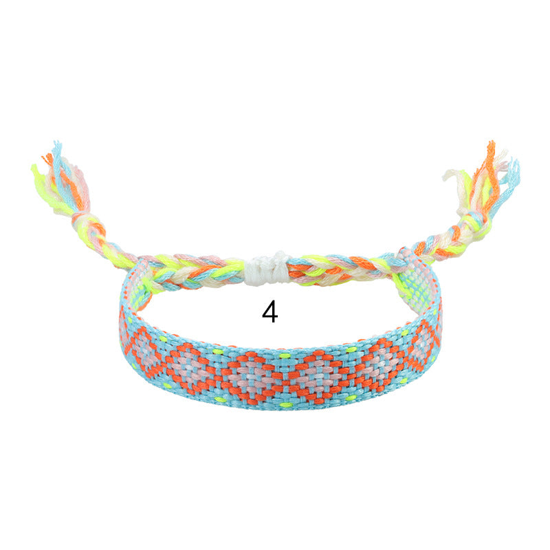 Woven Nepal Ethnic Style Lucky Friendship Bracelets