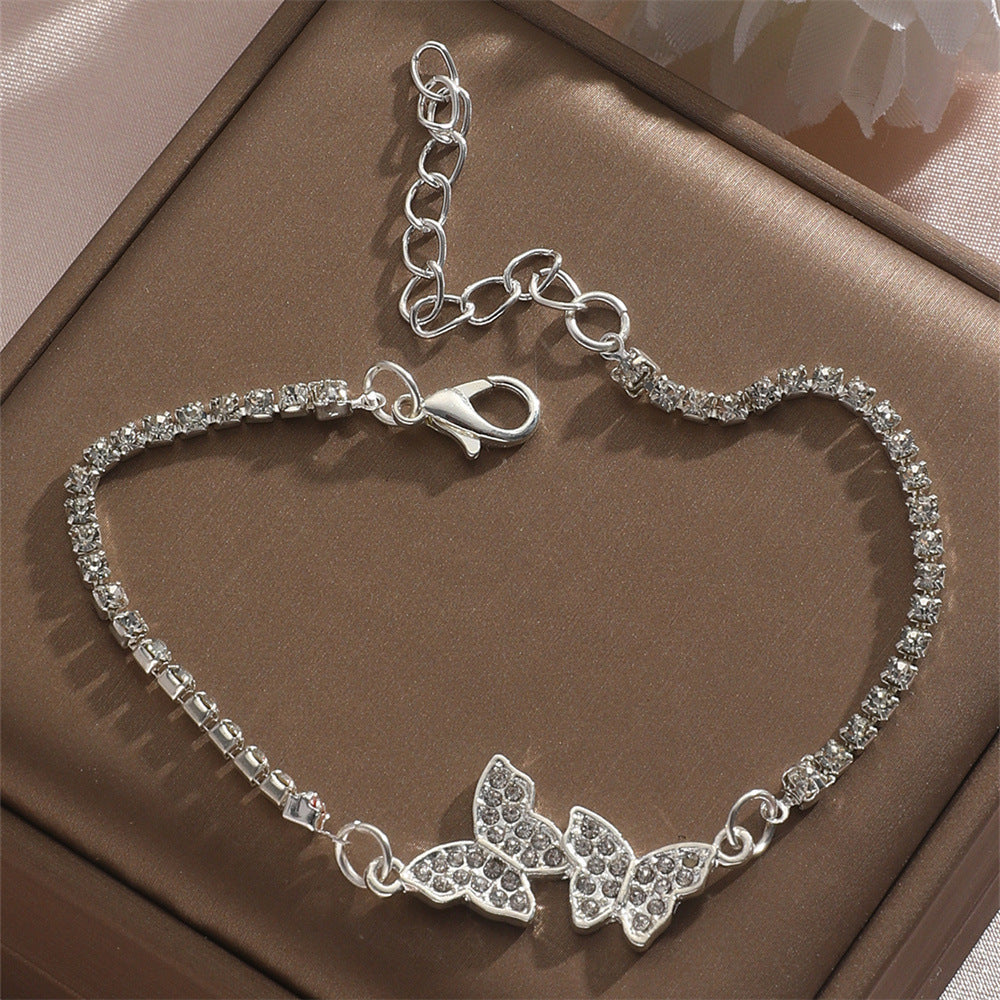 Butterfly Female Summer Light Luxury Minority Exquisite Fashion Bracelet