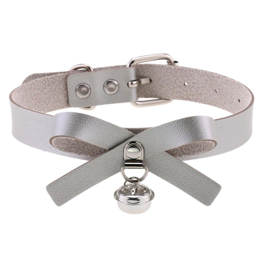 Punk Soft Graceful Bow Neckband Sexy Clang Collar