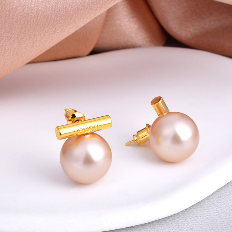 French Entry Lux Temperament Ear Design Personality Earrings