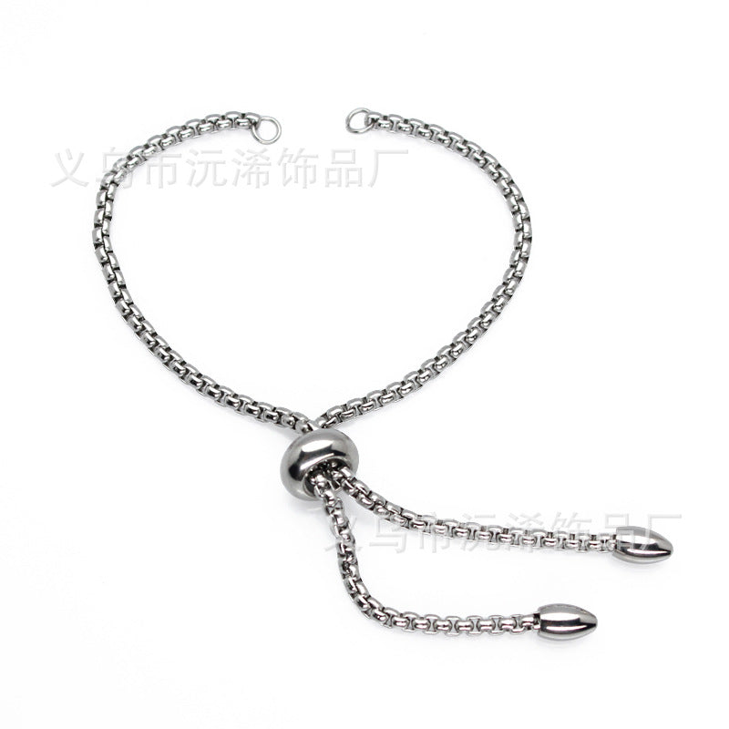Of The Buddha Cinnabar Box Stainless Bracelet