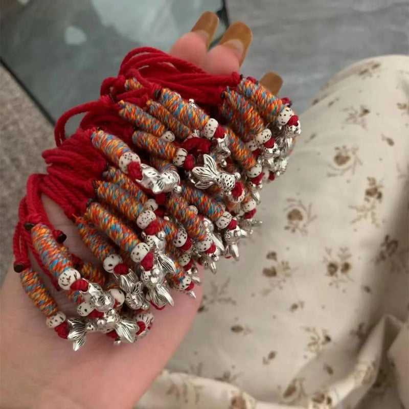 Koi Carrying Strap Niche Ashore Summer Tibetan Couple Bracelet