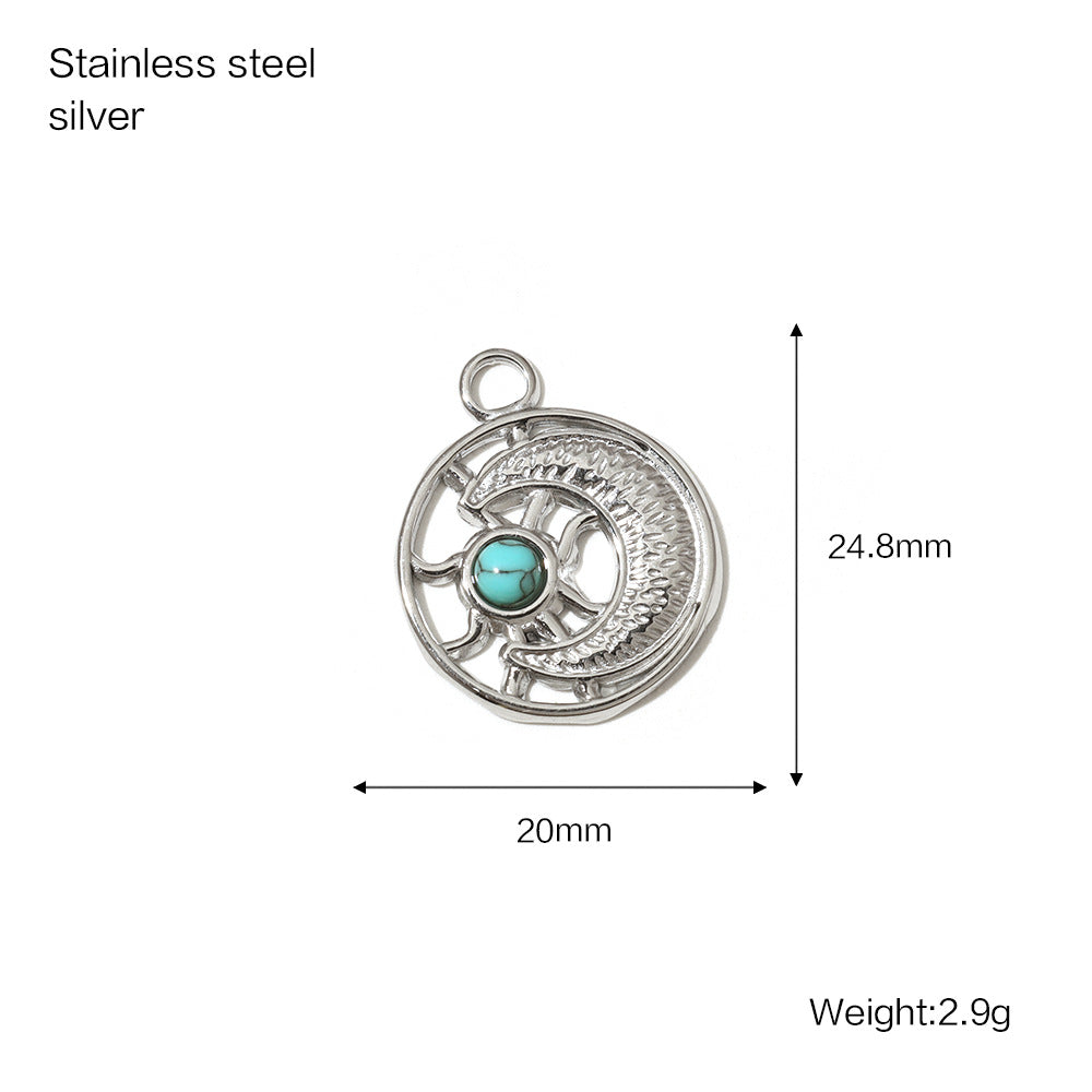 Versatile Women's Stainless Steel Gold-plated Bow Jewelry Accessories