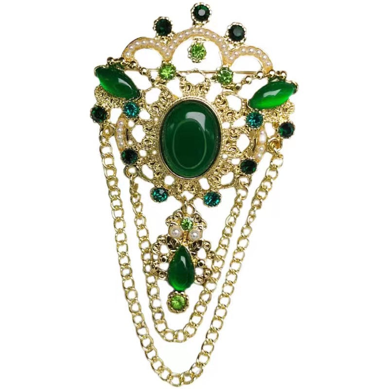 Women's Brooch Full Diamond Alloy Corsage Clothing Brooches