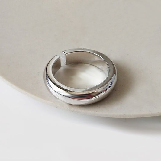 Korean Style Simple Glossy Fashion Temperamental Personalized Cold Rings