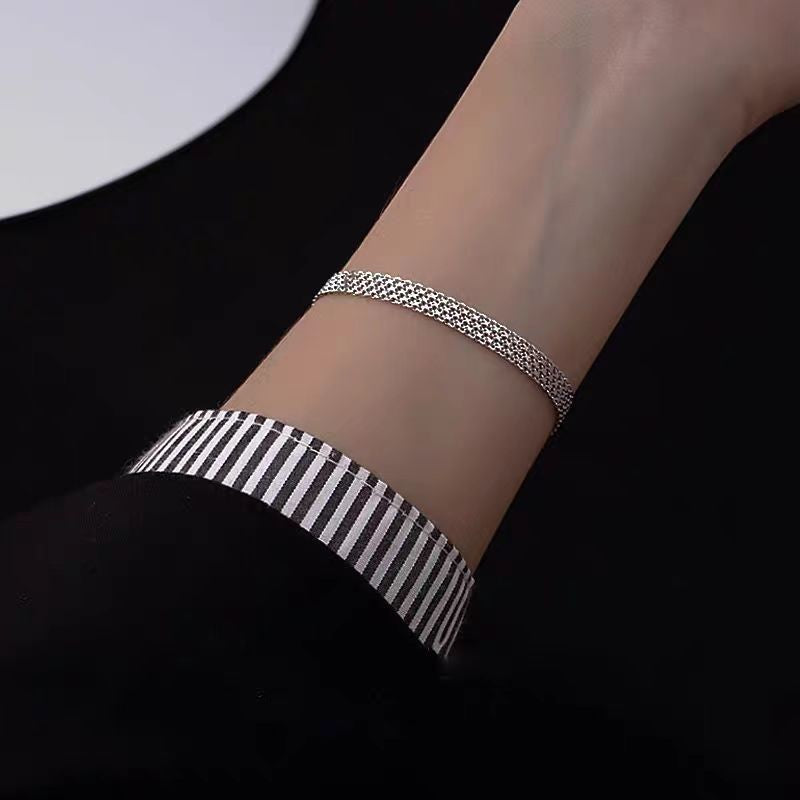 Women's Italian Choker Tank Chain Niche Personality Bracelets