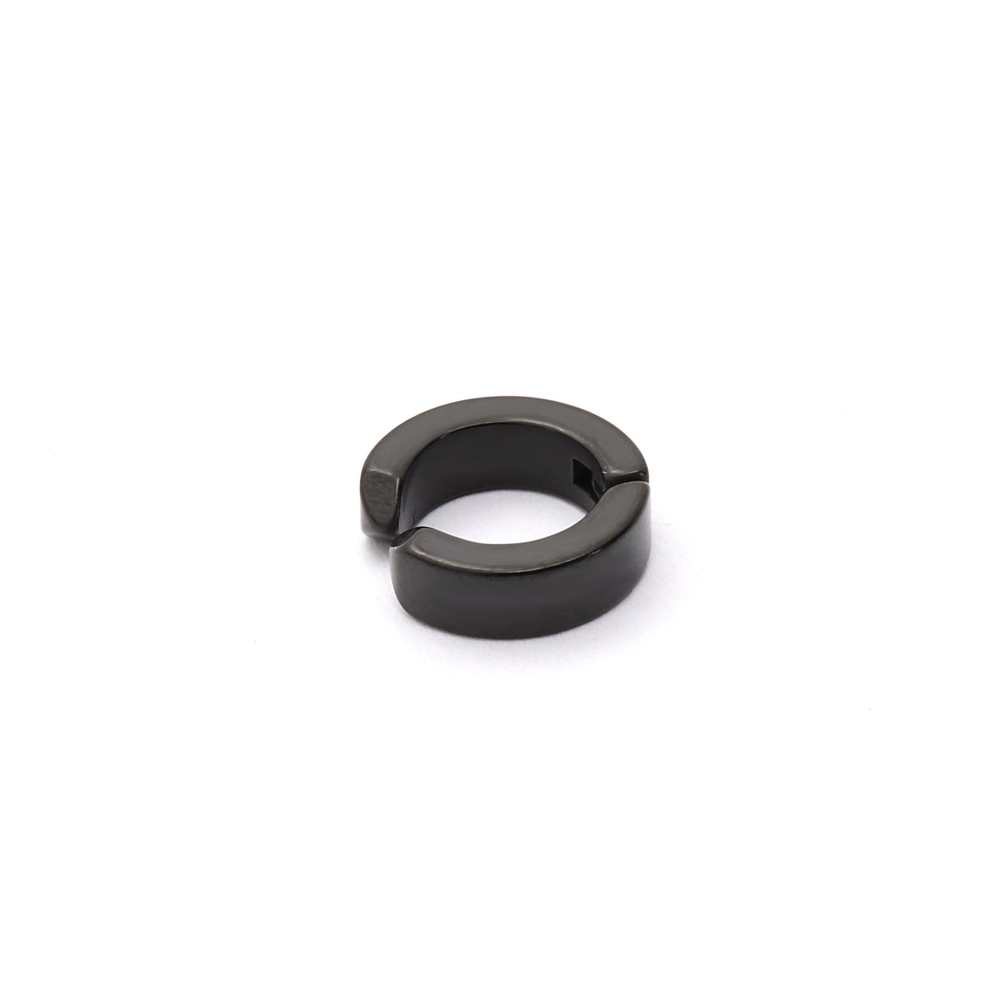 Men's Simple Stainless Steel Temperament No Piercing Ear Clip Earrings