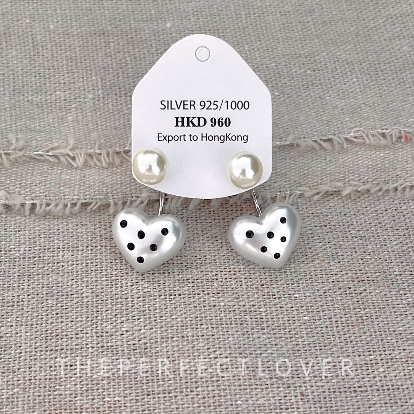 Women's Entry Lux Small Ball Polka Dot Earrings