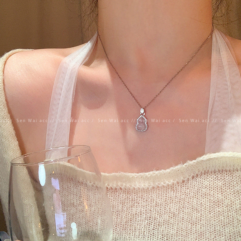 Women's Gourd Light Luxury Minority Elegant High-grade Clavicle Necklace