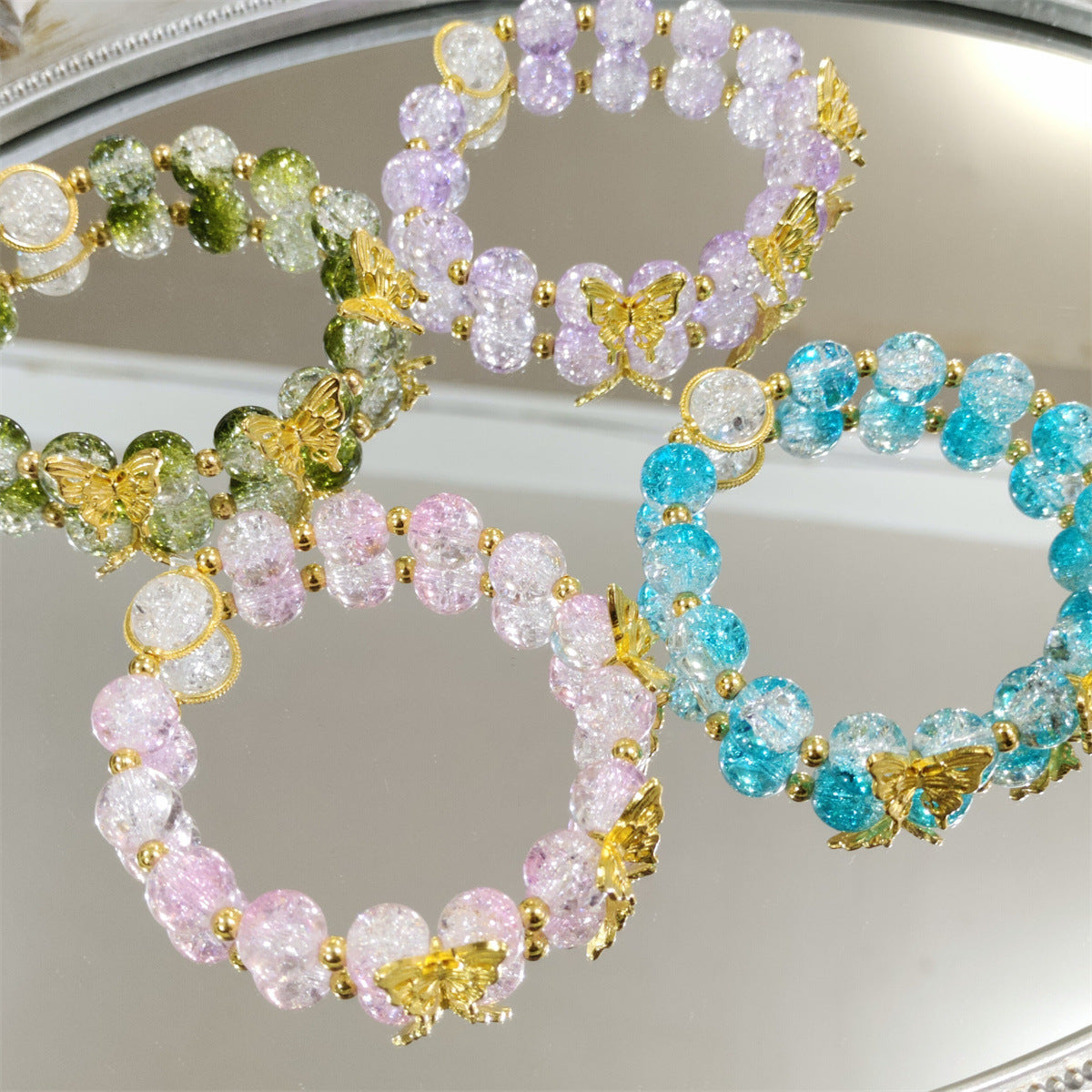Butterfly Elegant Female Design Light Luxury Girlfriend Bracelet
