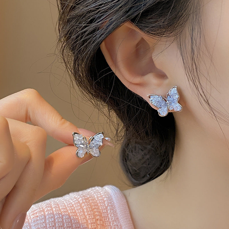 Needle High-grade Female Affordable Luxury Style Tassel Niche Temperamental Earrings