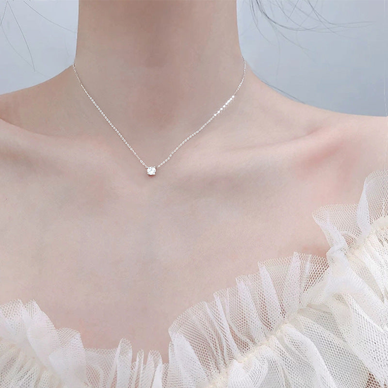 Female Niche Design Clavicle Chain Light Luxury Exquisite Fairy Simple Necklaces