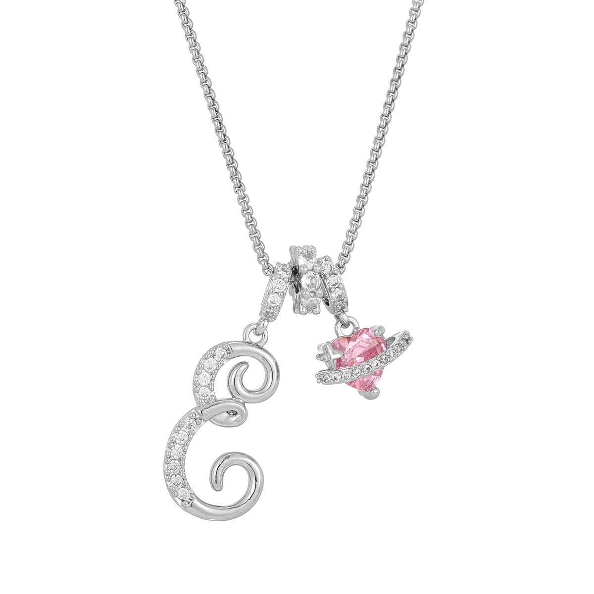 Dopamine English Letter Light Luxury Minority High Pendants