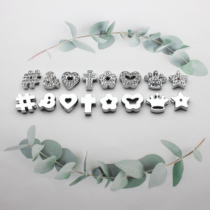 Heart-shaped Crown Five-pointed Star Key Chain Mobile Jewelry Accessories