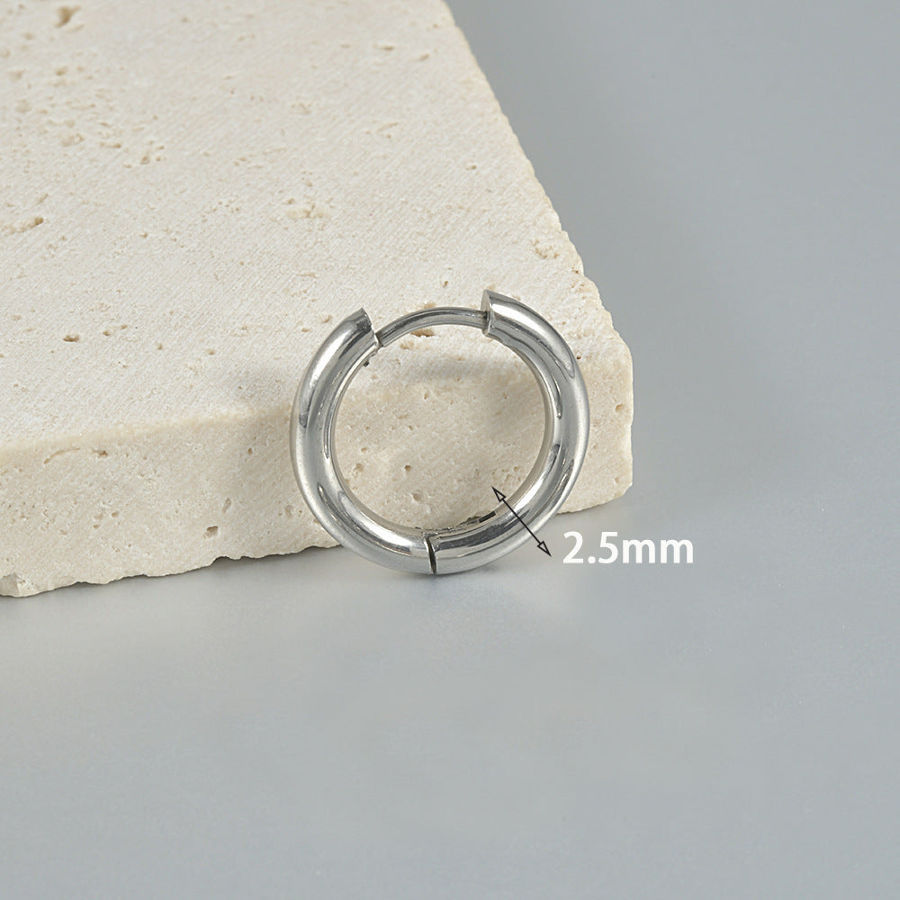 Women's & Men's Ear Clip Simple Personality Fake Auricle Earrings