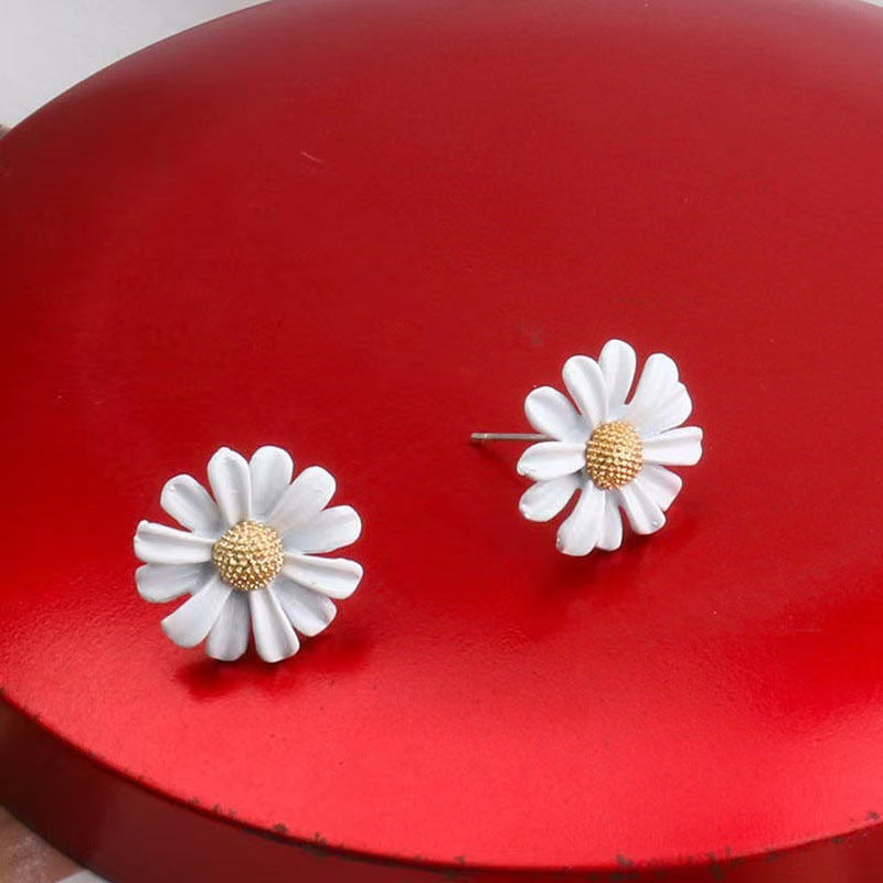 Summer Fresh Little Bee Daisy Temperament Jewelry Set