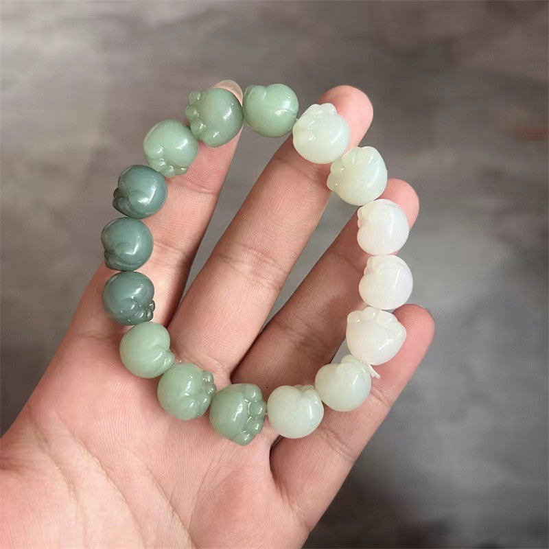 Imitation Bodhi Cat's Paw Pliable Temperament Hand Bracelet