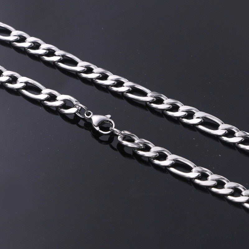 Featured Fashion Titanium Chain Choker Handmade Necklaces