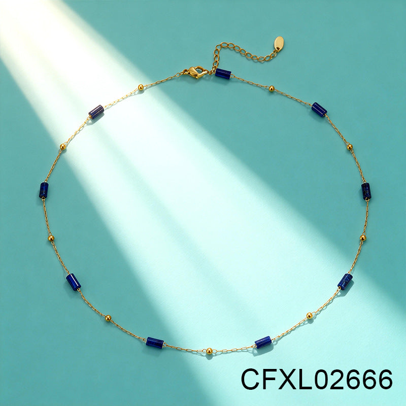 Women's Light Luxury High-grade Titanium Steel Simple Geometric Necklace