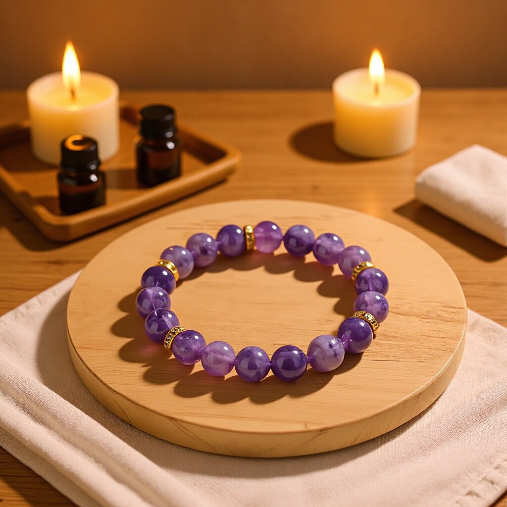 Natural Amethyst Light Luxury Girlfriend Gifts High-grade Bracelets