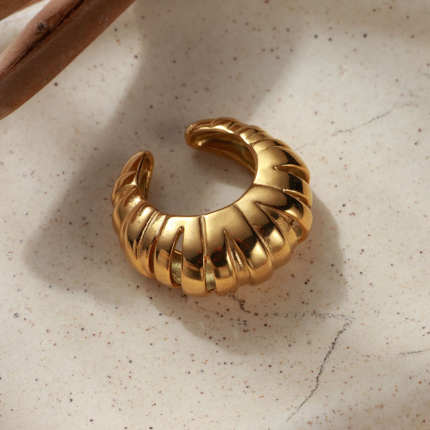 Pattern Female Retro Fashion Personalized Open Hip Hop Niche Temperament Ring