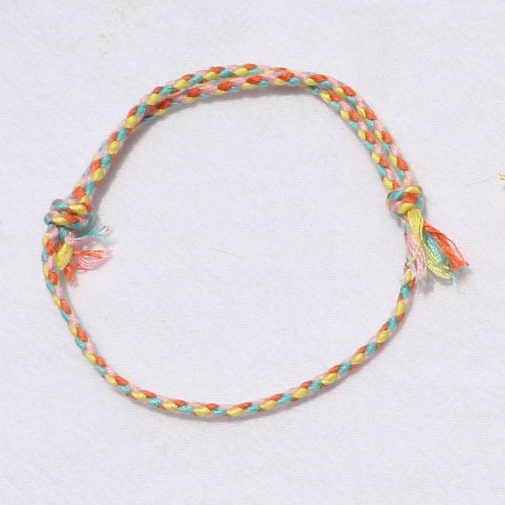 Hand-woven Tibetan Hand Rub Thread Carrying Bracelets