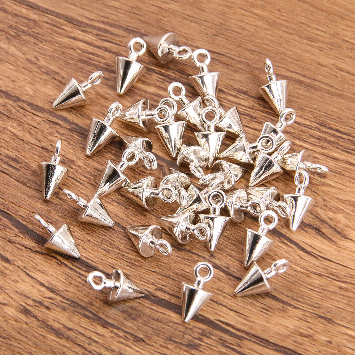 Alloy Glossy Tapered Charm Key Luggage Jewelry Accessories