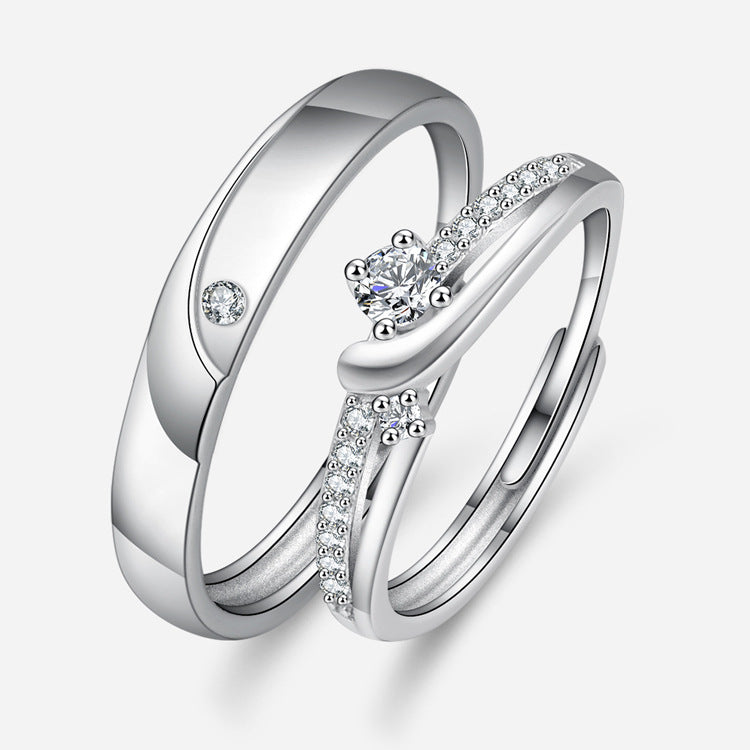 Fashion Romantic Love Open End Adjustable Sweet Rings