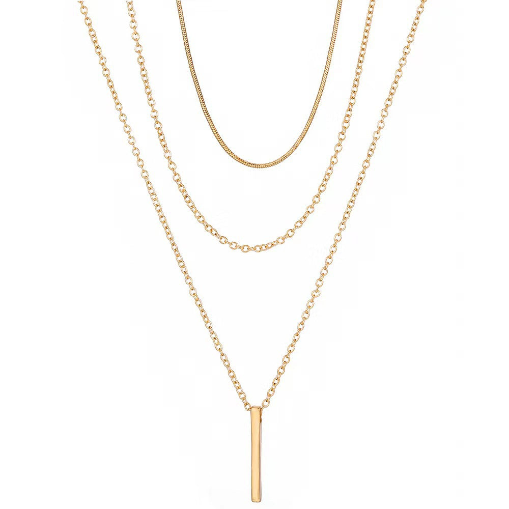 Fashion Bohemian Line Unique Design Light Necklace