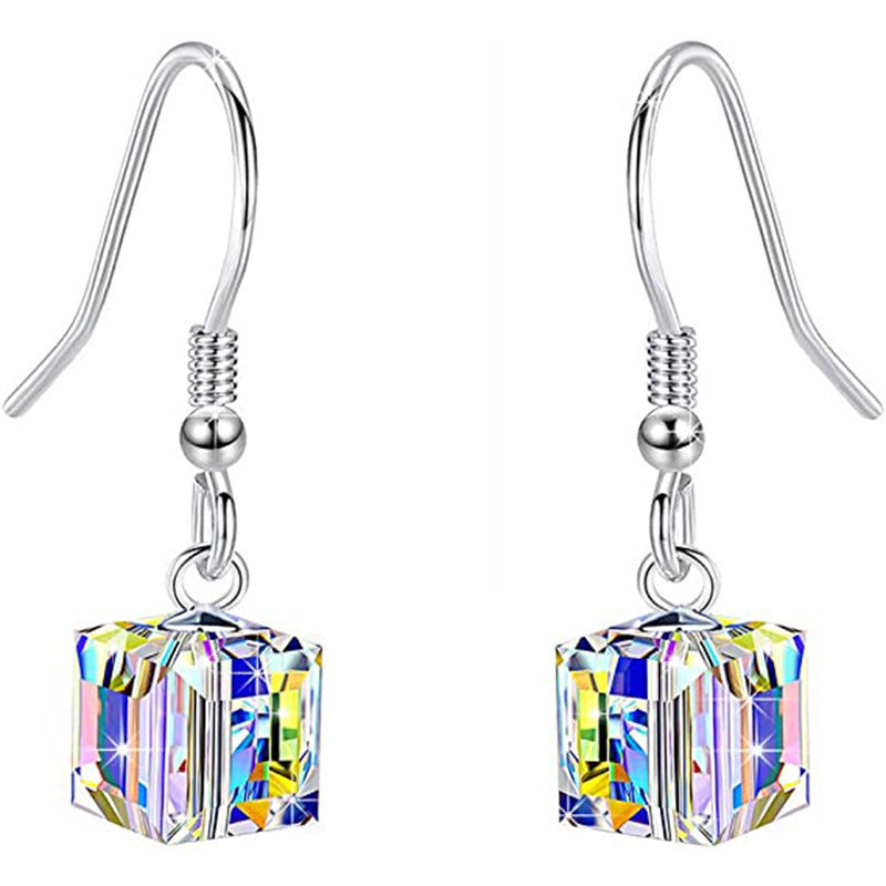 Cool Square Crystal Exquisite Luxury Colorful Bracelet