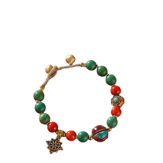 Style Tibetan Imitation Beeswax Retro Minority High Sense Wax Rings