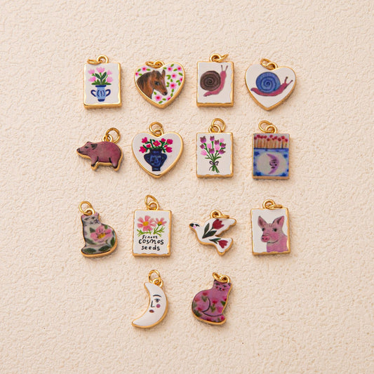 Animal Series Sweet Simple Style Basic Pendants