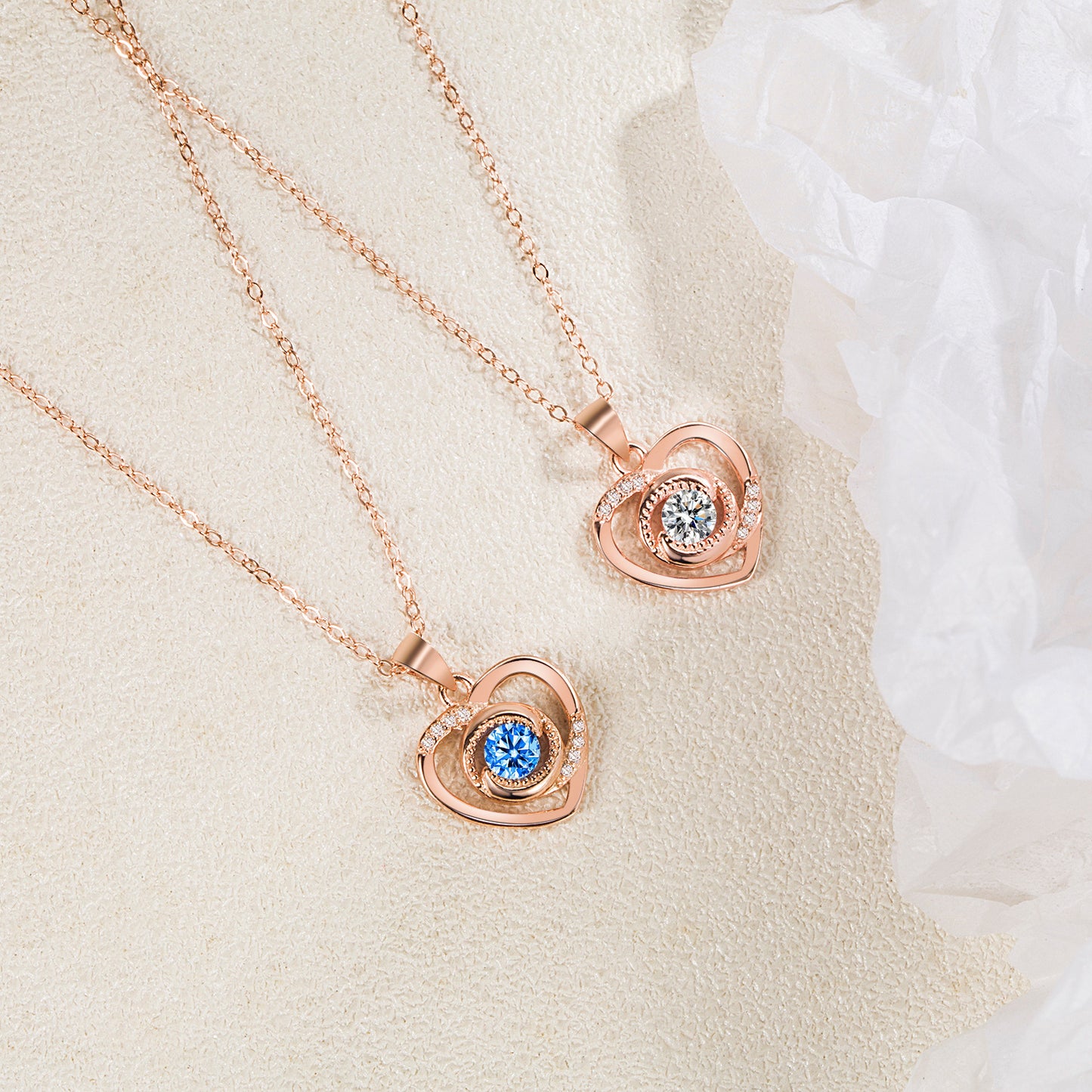 Loving Heart In Sterling Sier Sweet Cool Hot Female Niche Necklace