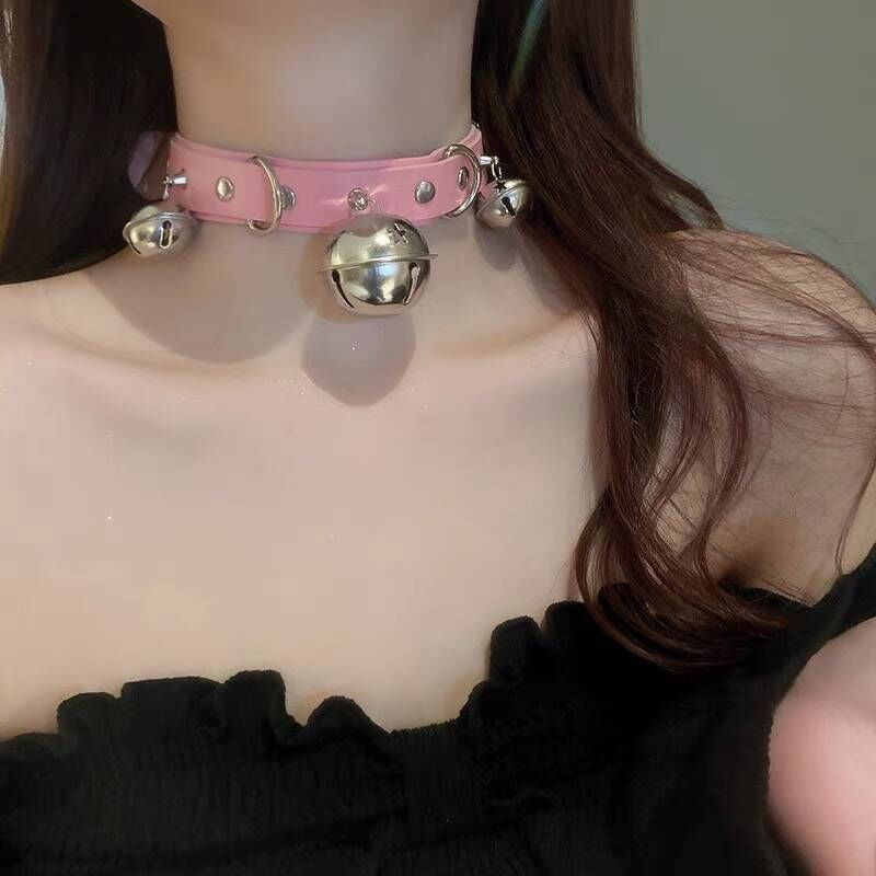 Men's Bell Female Neck Sex Strap Chain Necklaces