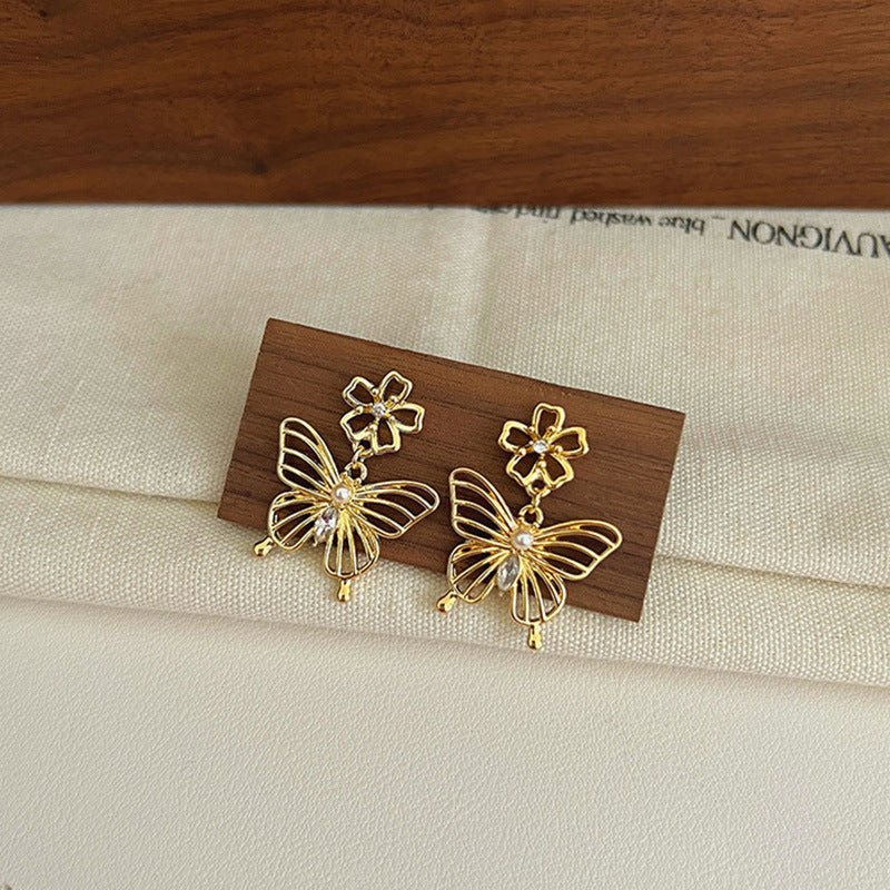 Women's Chinese Style Light Luxury High-grade Niche Earrings