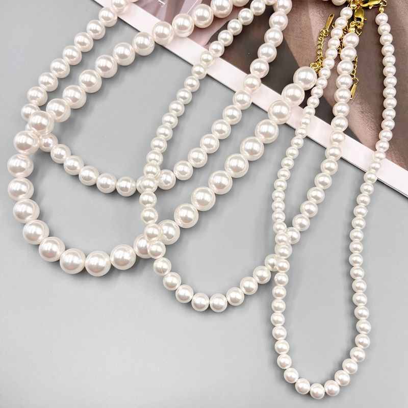 Women's Pearl Retro Affordable Luxury Fashion Trendy Clavicle Necklaces