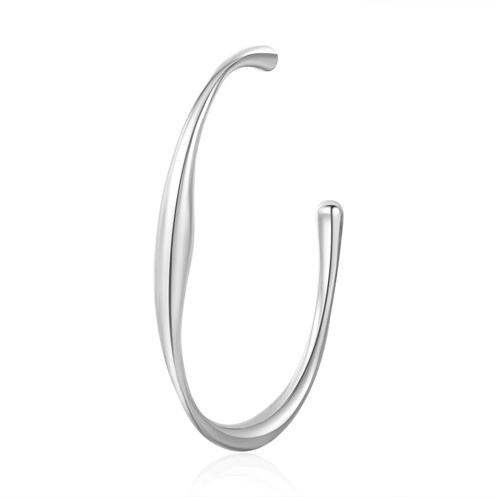 Broadcast Design Titanium Steel Female Gold Stainless Shaped Bracelets
