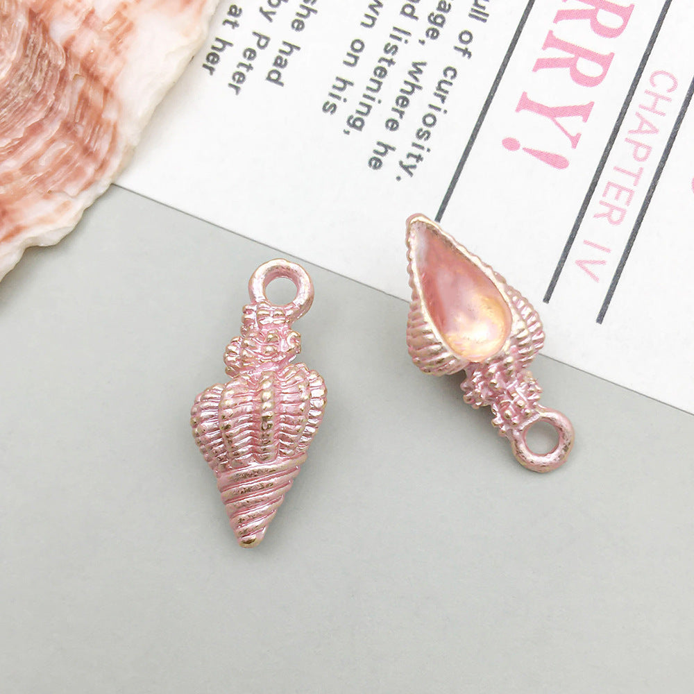 Oil Dripping Alloy Ocean Seahorse Dolphin Series Jewelry Accessories
